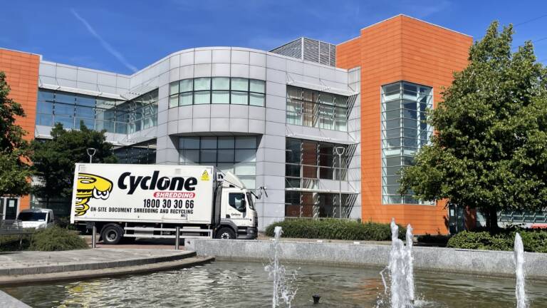 onsite shredding company dublin cyclone shredding 1800303066